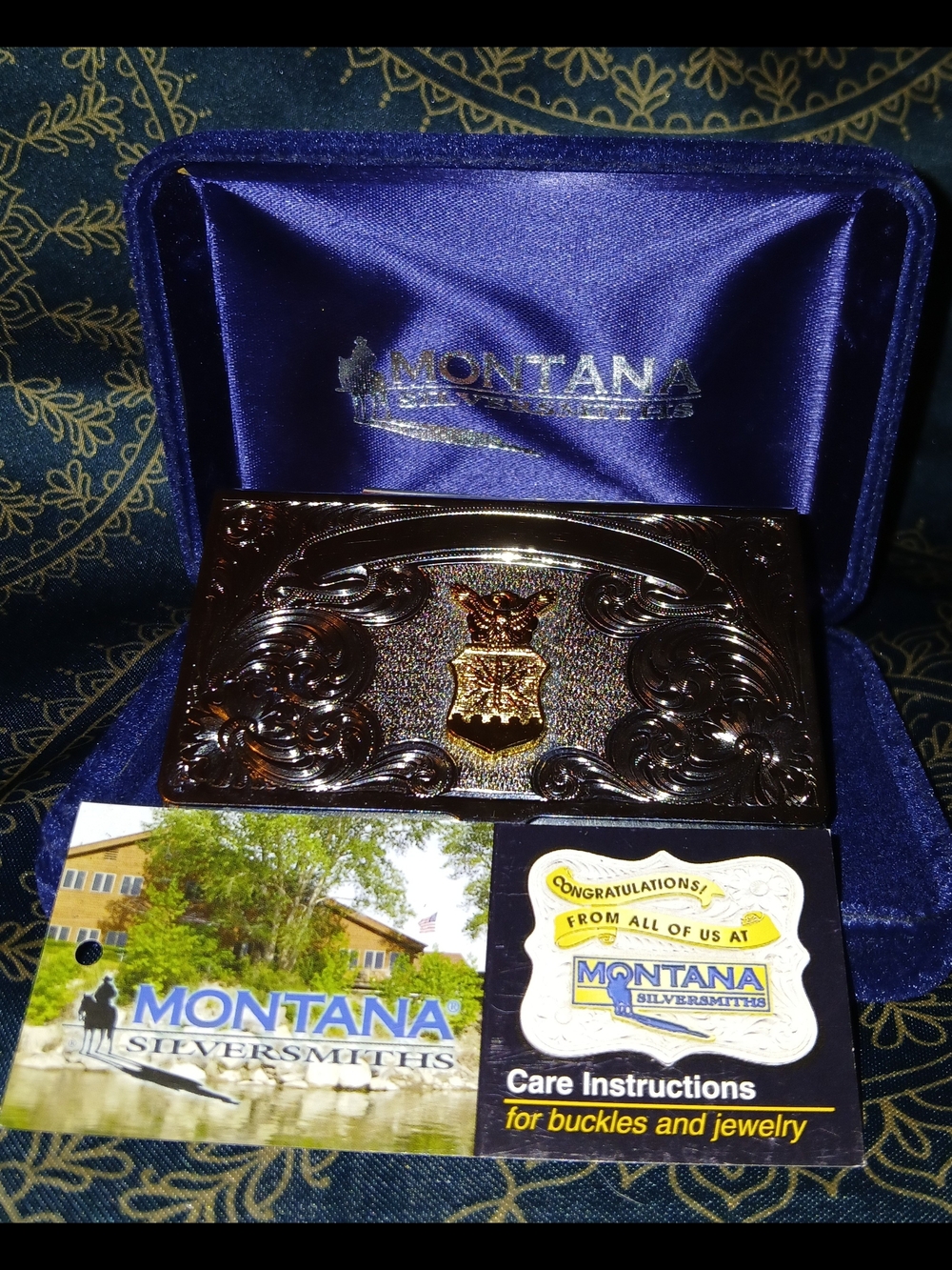 Montana Silversmiths Business Card Holder